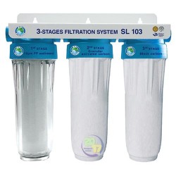 Система трехступенчатой очистки воды SL 103 1/2" Bio+ Systems