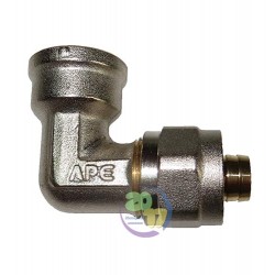 Угол 32х1" APE с внутренней резьбой для металлопластиковых труб